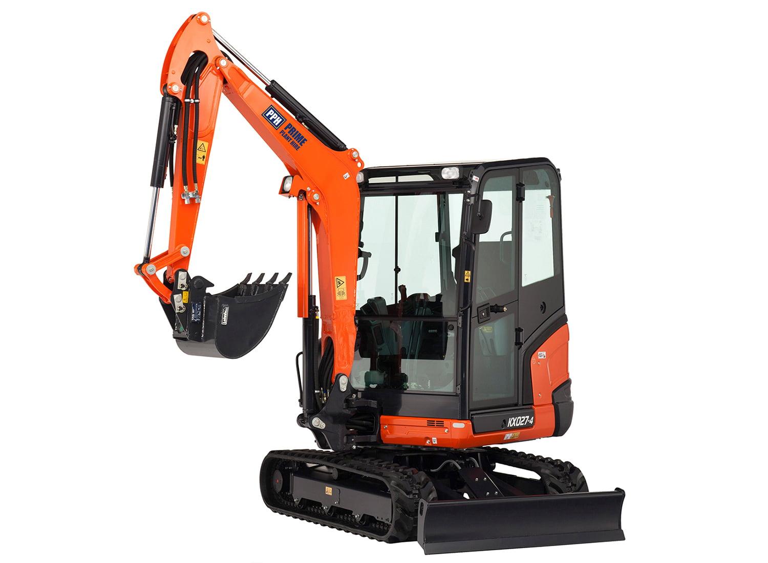Micro digger hire East London for trenching and groundworks