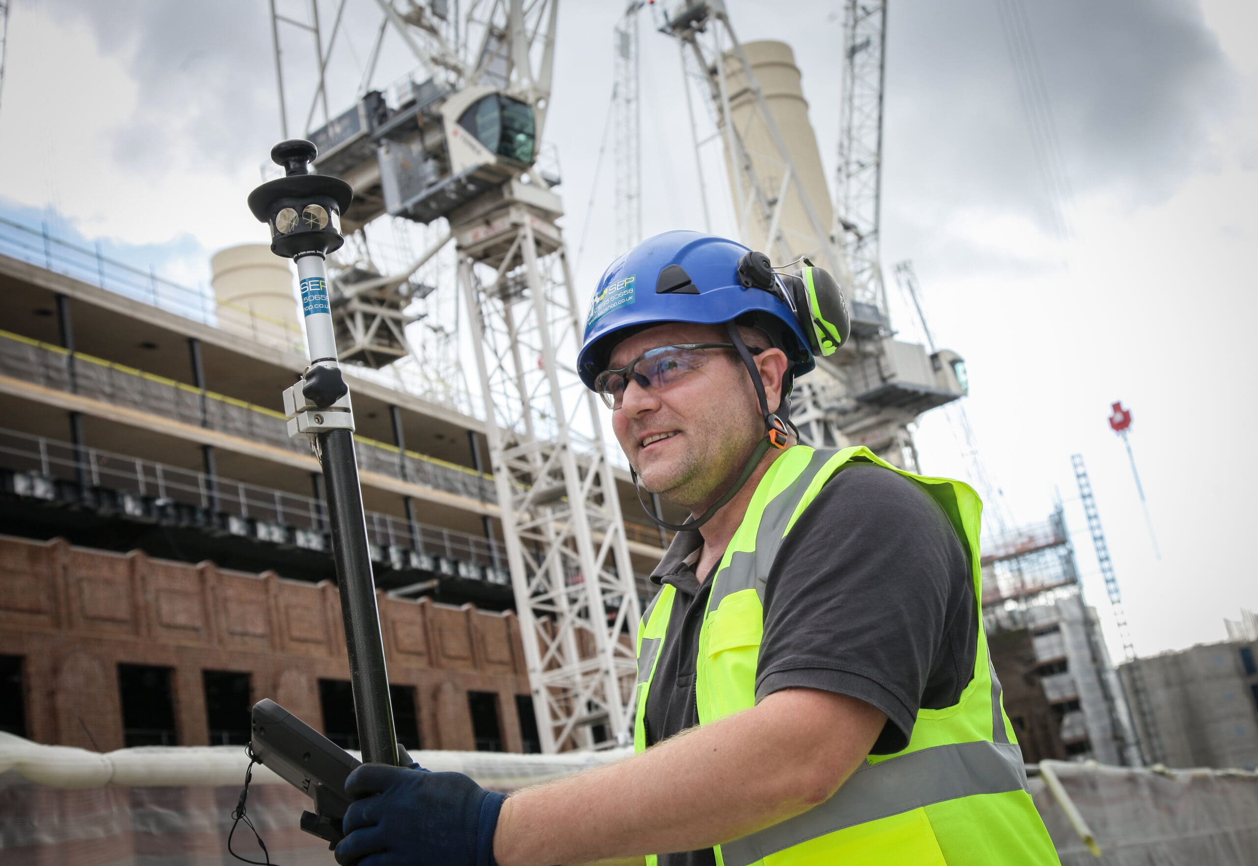 Setting out engineer East London site surveying and layout